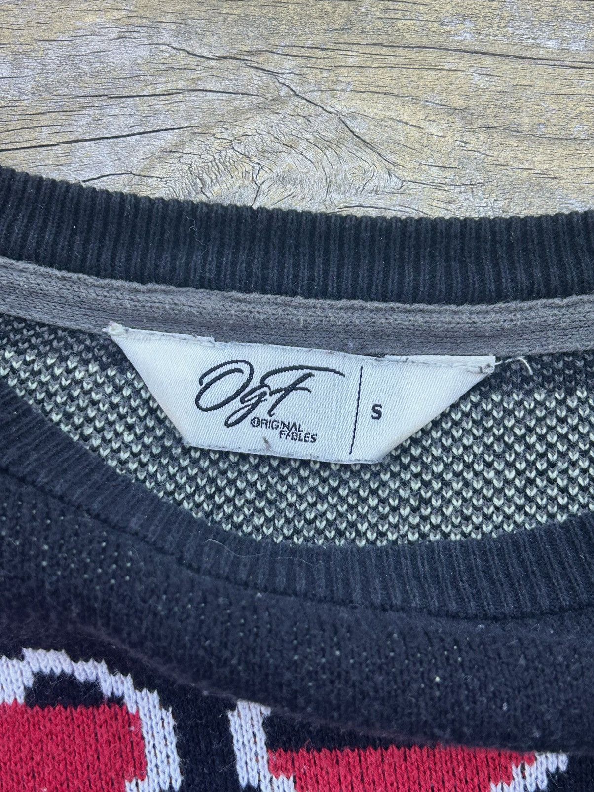 Other OGF Original Fables “Feelings” Knit Sweater Size US S / EU 44-46 / 1 - 6 Thumbnail