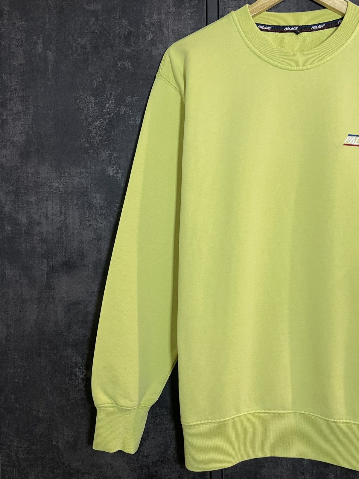 Palace Palace Small Logo Yellow Crewneck Sweatshirt Supreme JNCO Size US L / EU 52-54 / 3 - 3 Thumbnail