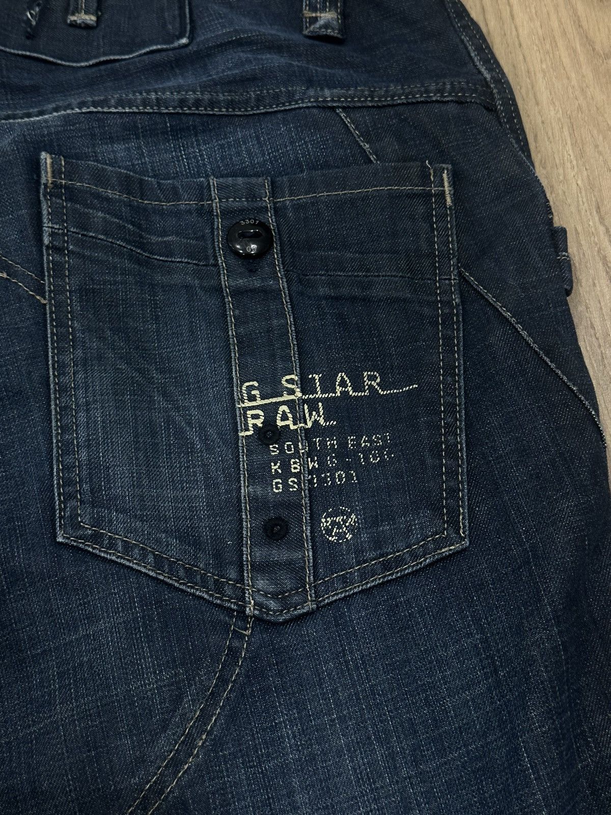 G-Star × Pharrell G-Star Raw Cargo Jeans Size 30" / US 8 / IT 44 - 3 Thumbnail
