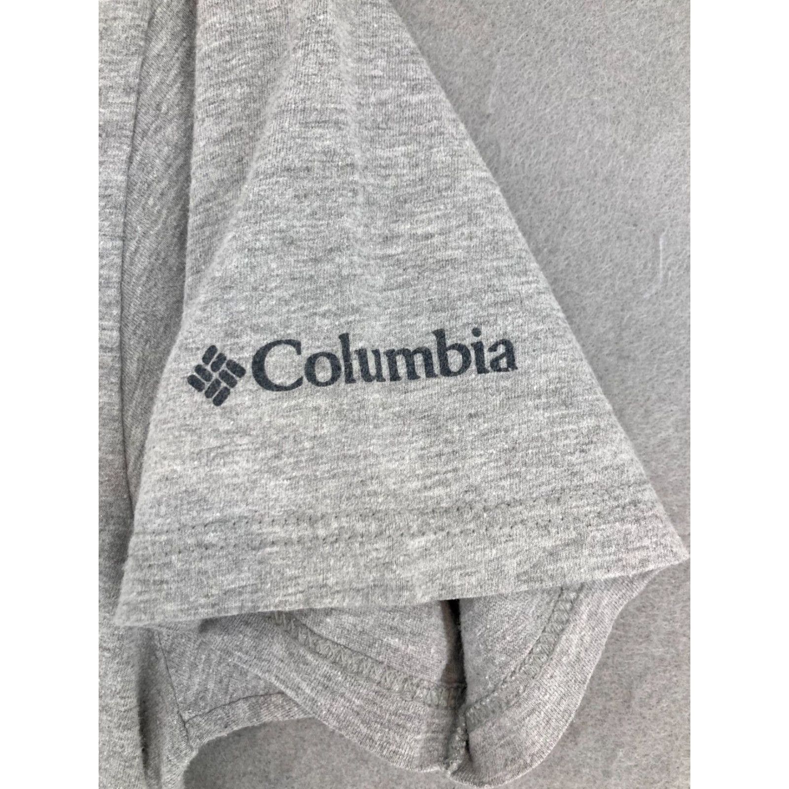 SOMET Columbia TShirt Mens Small Gray Get Outside And Have Some Fun Now Mountains Size US S / EU 44-46 / 1 - 5 Thumbnail