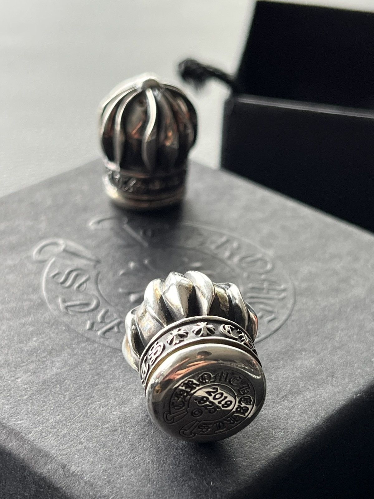 Chrome Hearts Super Rare ♰ ♰ ♰ Chrome Hearts ♰ ♰ ♰ Logo Home Full Set Size ONE SIZE - 17 Thumbnail