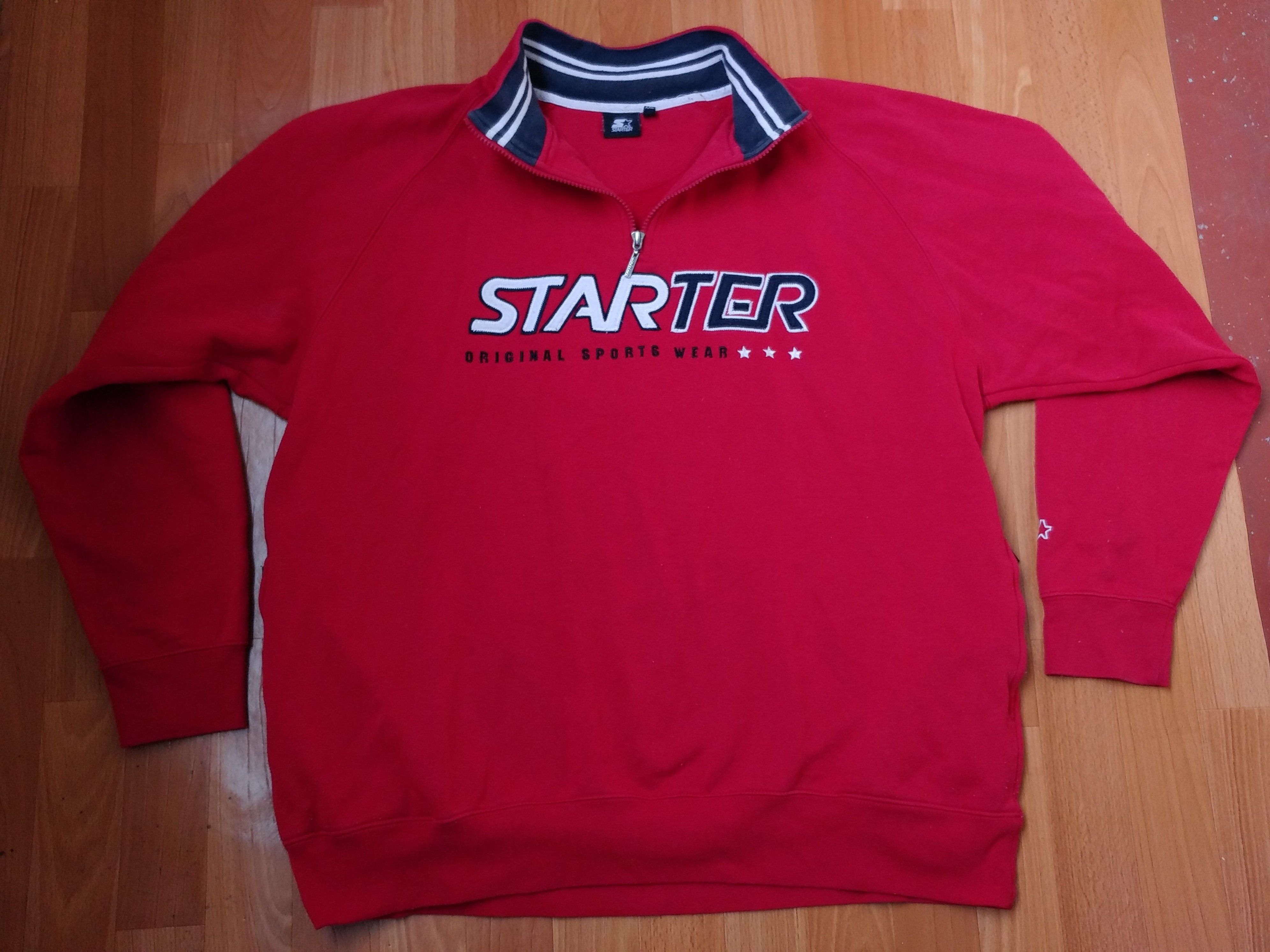 Starter STARTER sweatshirt, fleece jacket vintage 90s hip-hop XXL Size US XXL / EU 58 / 5 - 1 Thumbnail