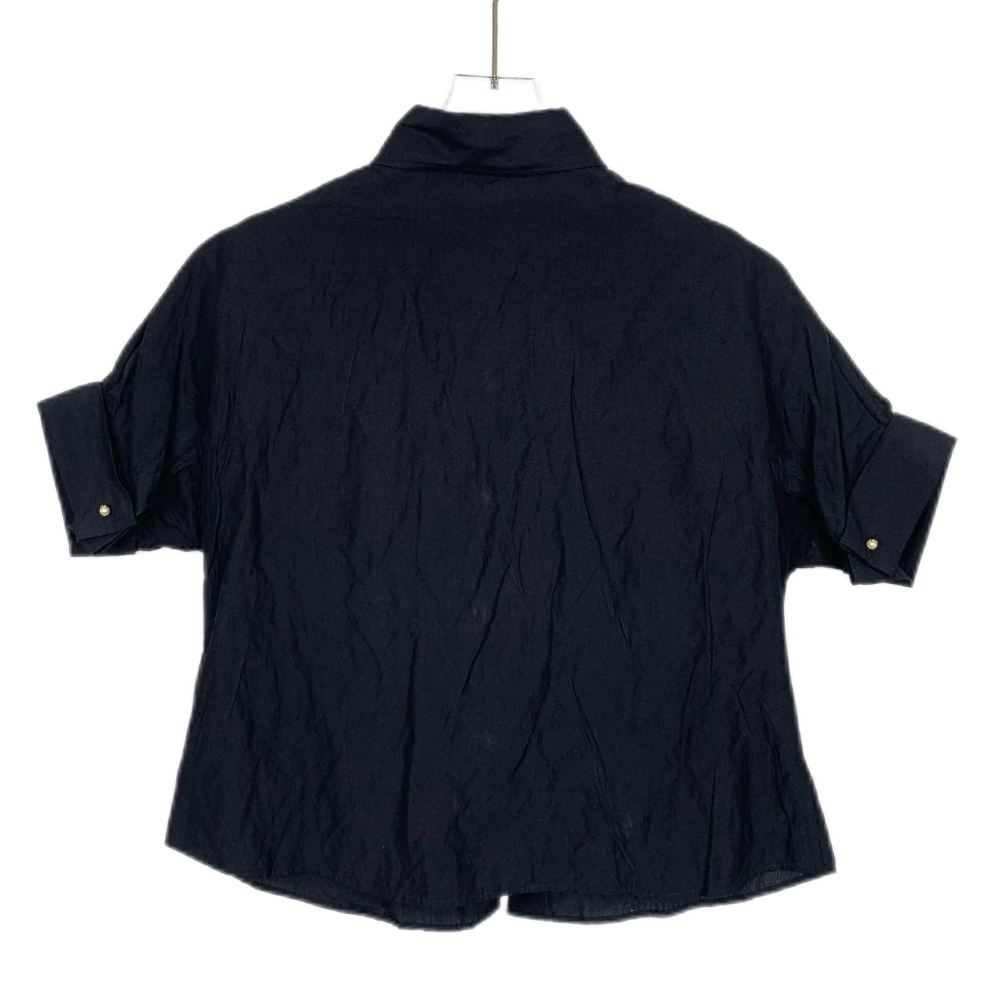 Christian Dior Monsieur Christian Dior Black Bee Embroidery Cotton Button-Down Shirt Size XS / US 0-2 / IT 36-38 - 8 Thumbnail