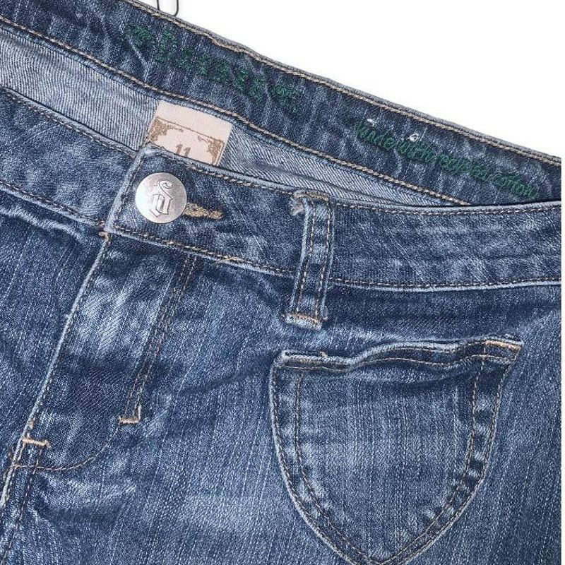 Decree Decree Denim Jean Shorts Bermuda Size 11 Women's Size 36" / US 14 / IT 50 - 2 Thumbnail