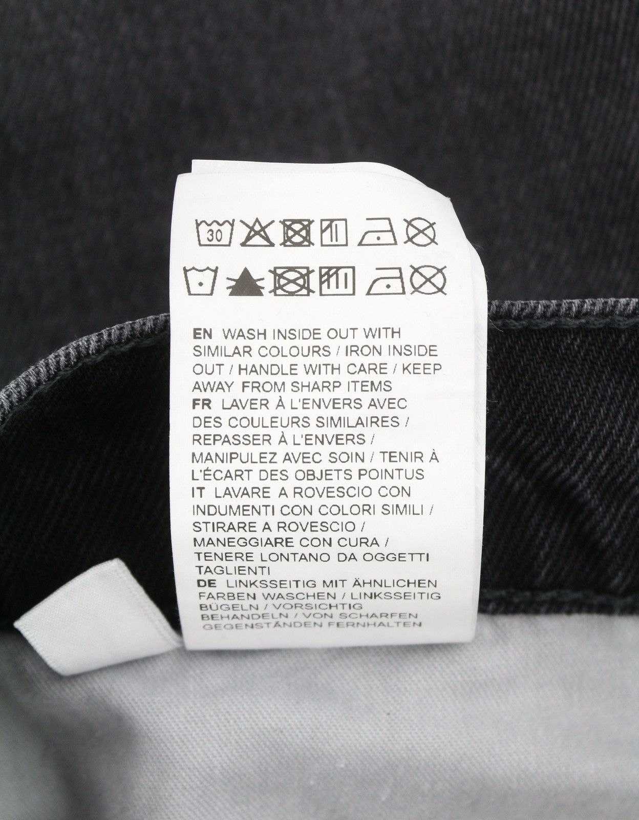 Eytys ECHO SULPHUR ULTRA BAGGY W33/L32 Black Faded RRP370 89325 Size US 33 - 9 Thumbnail