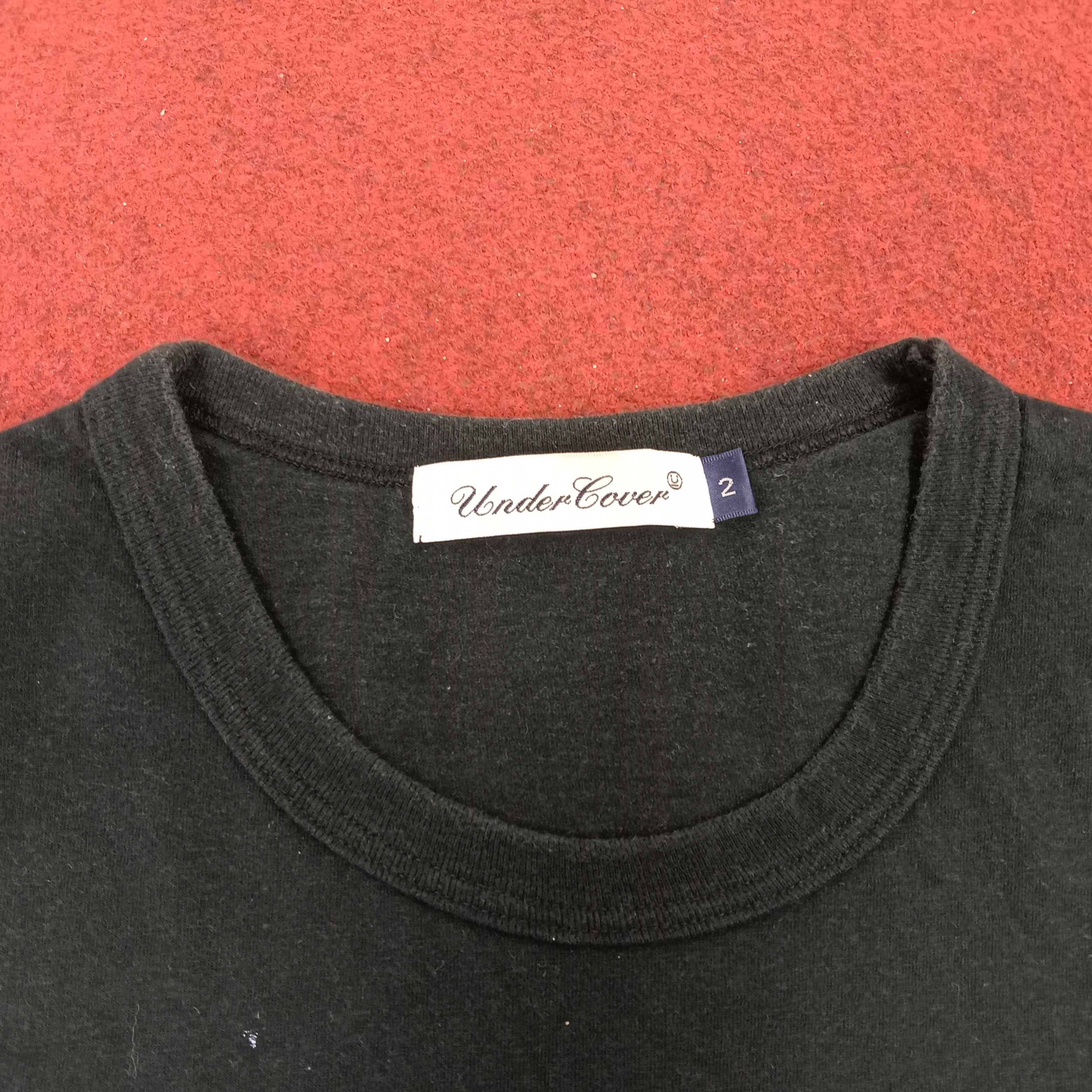 Undercover Undercover Japanese Brand Custom Logo Style Tshirt Size US M / EU 48-50 / 2 - 4 Thumbnail