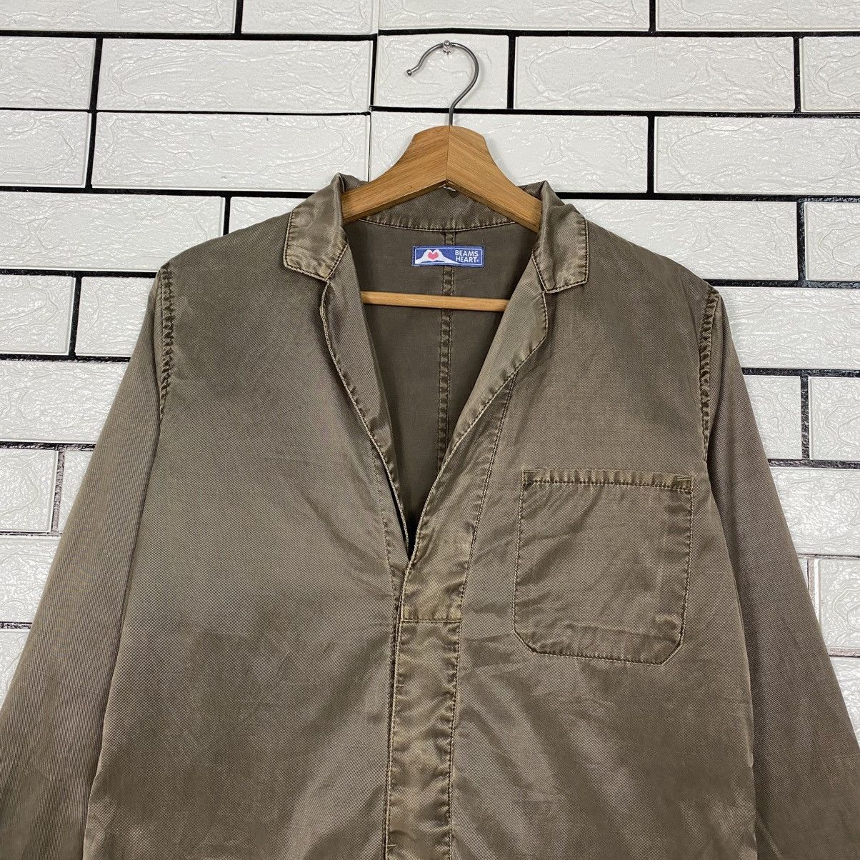Beams Japan 📌Vintage Chore Work Jacket Beams Heart Issey Miyake Size US M / EU 48-50 / 2 - 4 Thumbnail