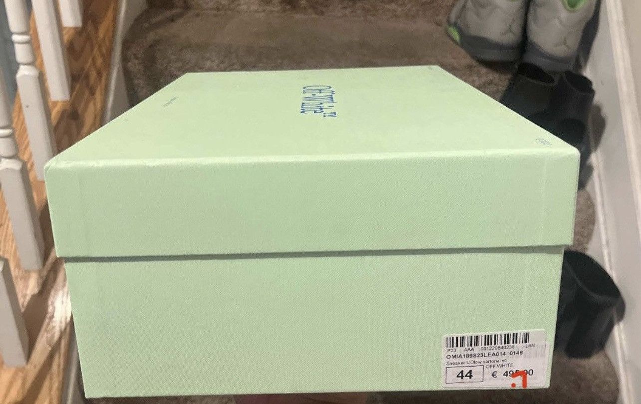 Off-White OFFWHITE SATORIAL BLUE STITCH LIKE NEW Size US 11 / EU 44 - 3 Thumbnail