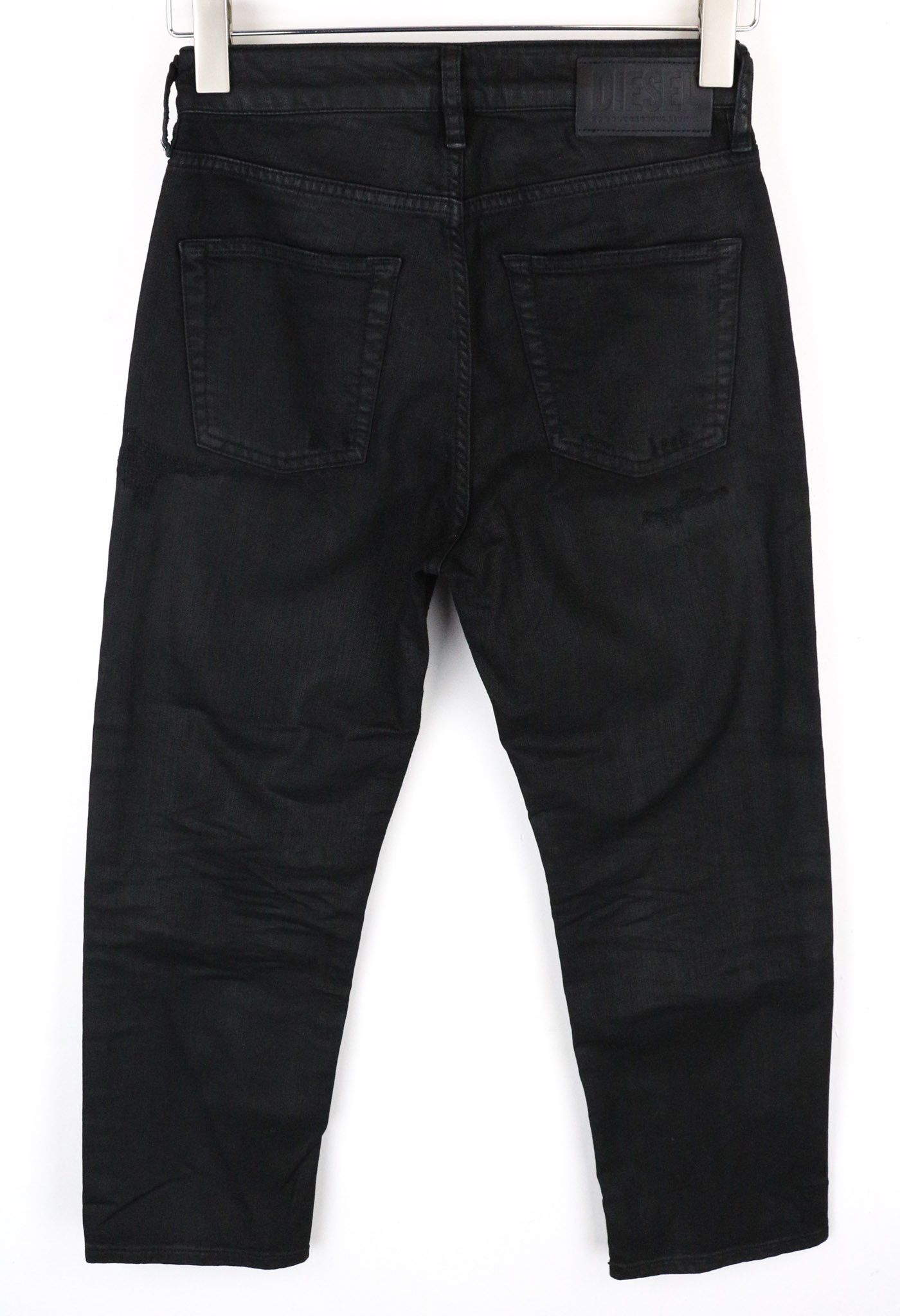 Diesel ARYEL 069JD W24/L30 Black Stretch Buttoned Jeans 69901 Size 24" / US 00 / IT 34 - 2 Thumbnail