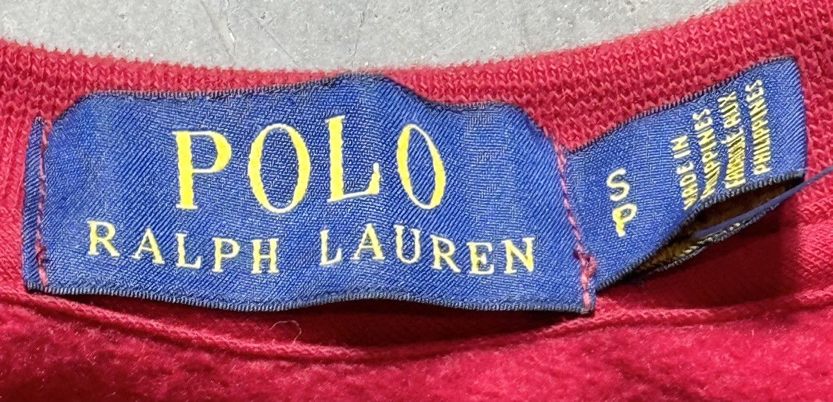 Polo Ralph Lauren × Vintage Polo Ralph Lauren CP-93 Logo Red Sweatshirt size S Size US S / EU 44-46 / 1 - 8 Thumbnail