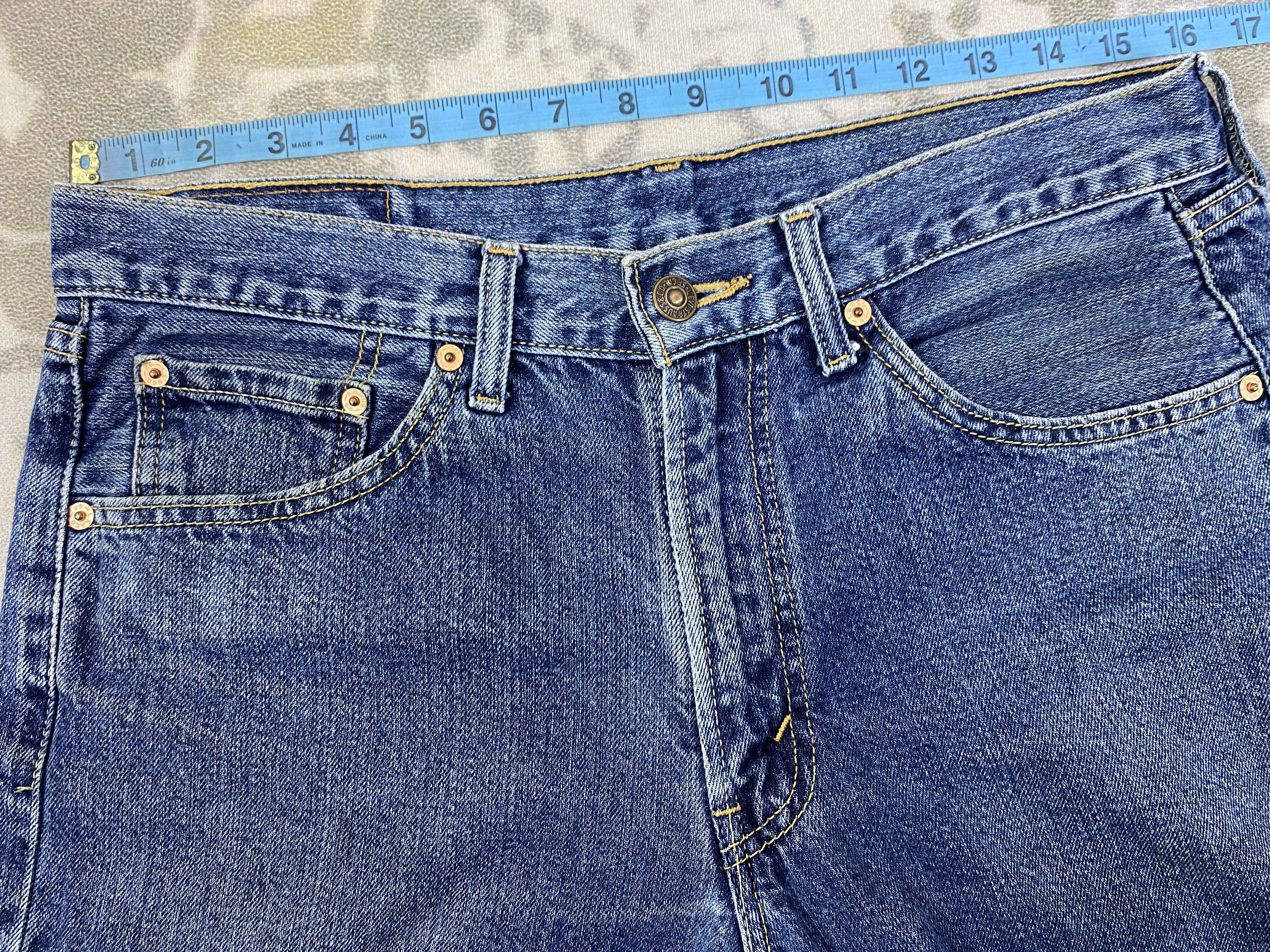Levi's Dark Blue Vintage Levi's 521 Denim 32x29 -JN385 Size US 32 / EU 48 - 5 Thumbnail