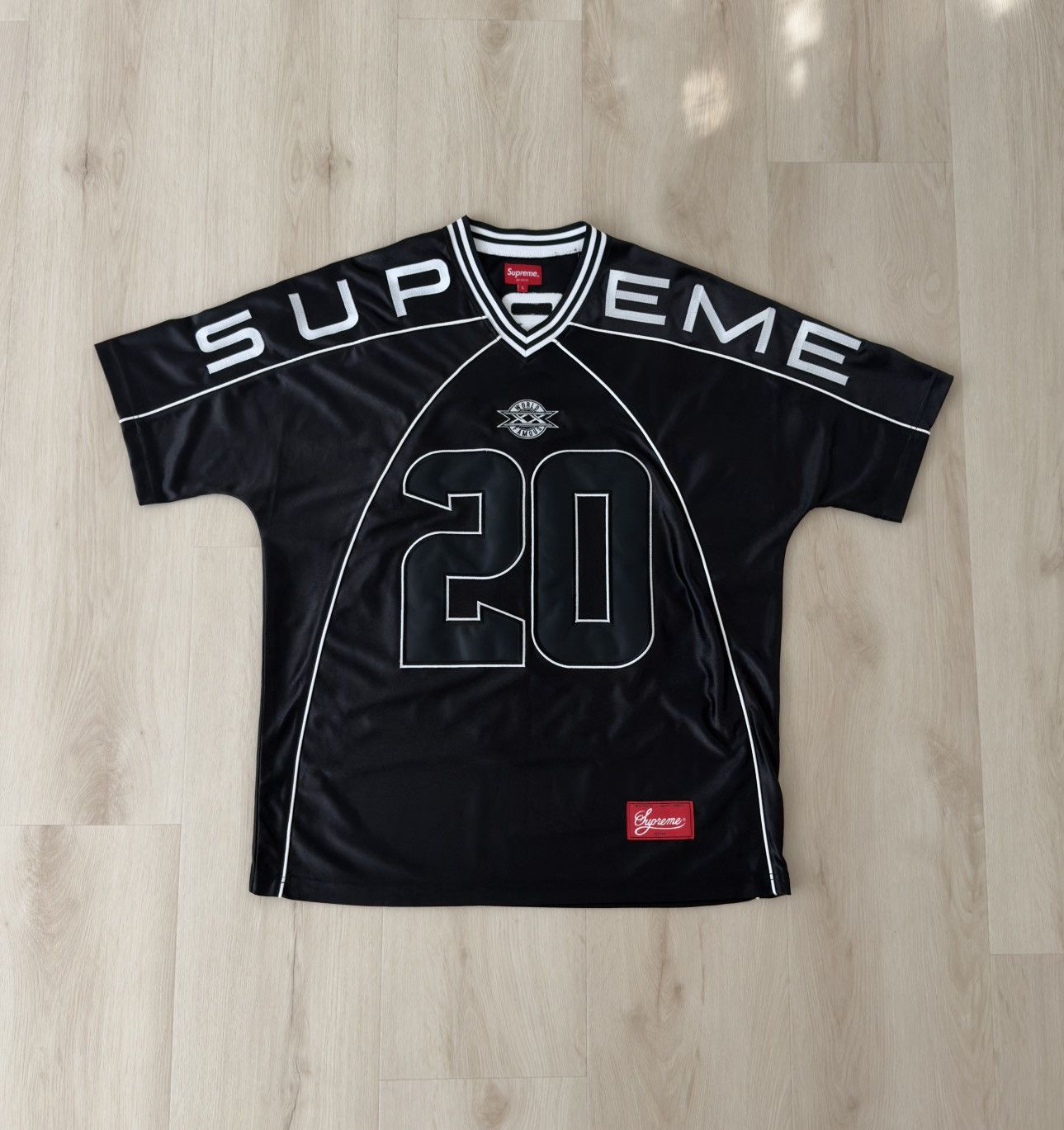 Supreme Supreme Spiderweb Jersey Black | Grailed