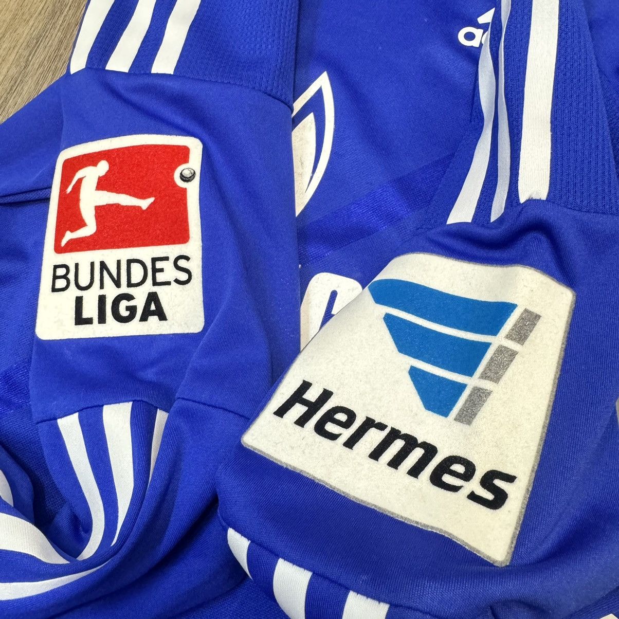 Adidas Schalke 04 13/14 Match issued/worn shirt #3 Kirchhoff Size US M / EU 48-50 / 2 - 5 Thumbnail