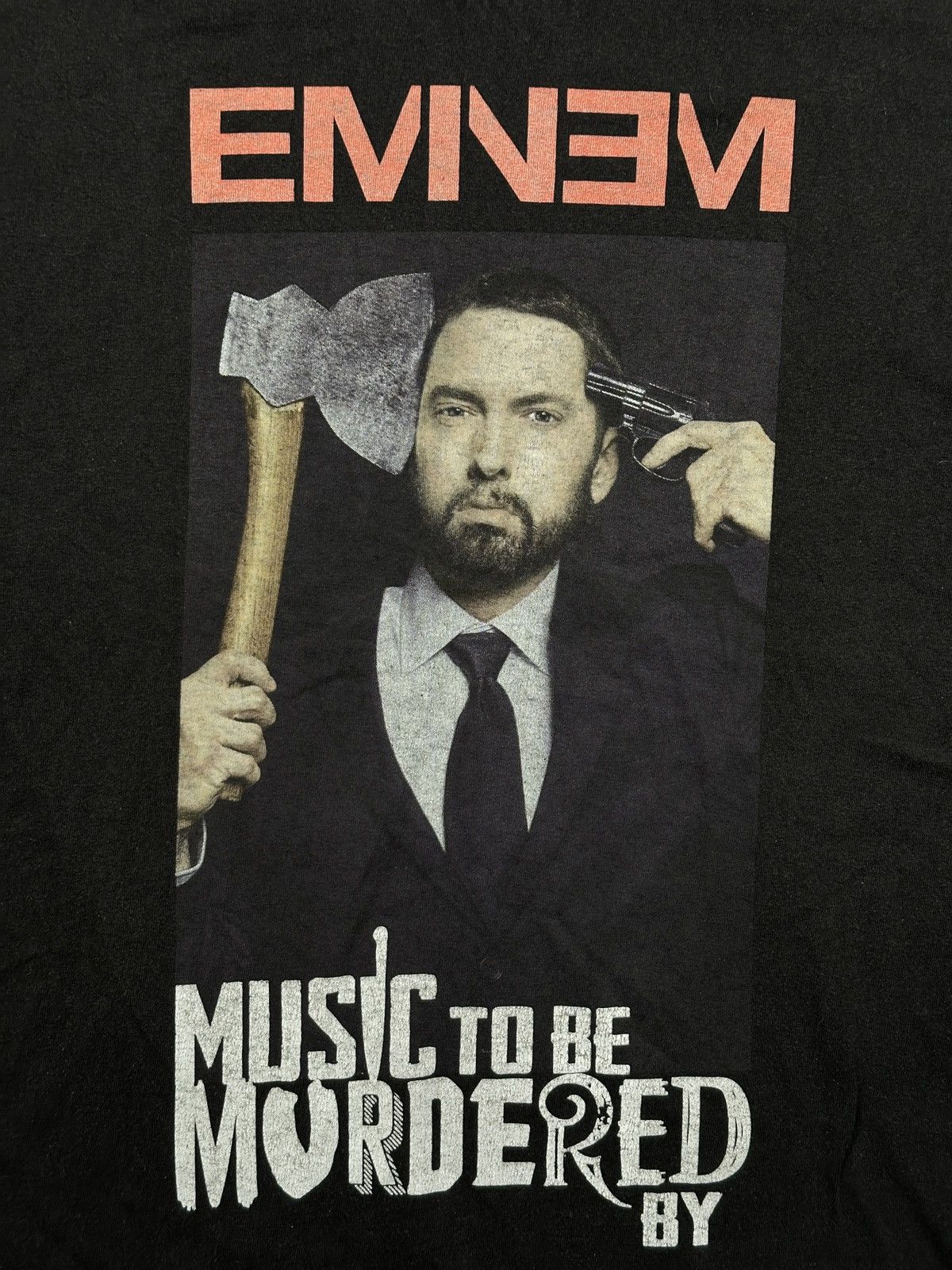 Eminem Eminem Music To Be Murdered By Album Graphic Tee Rap Merch Size US M / EU 48-50 / 2 - 7 Thumbnail