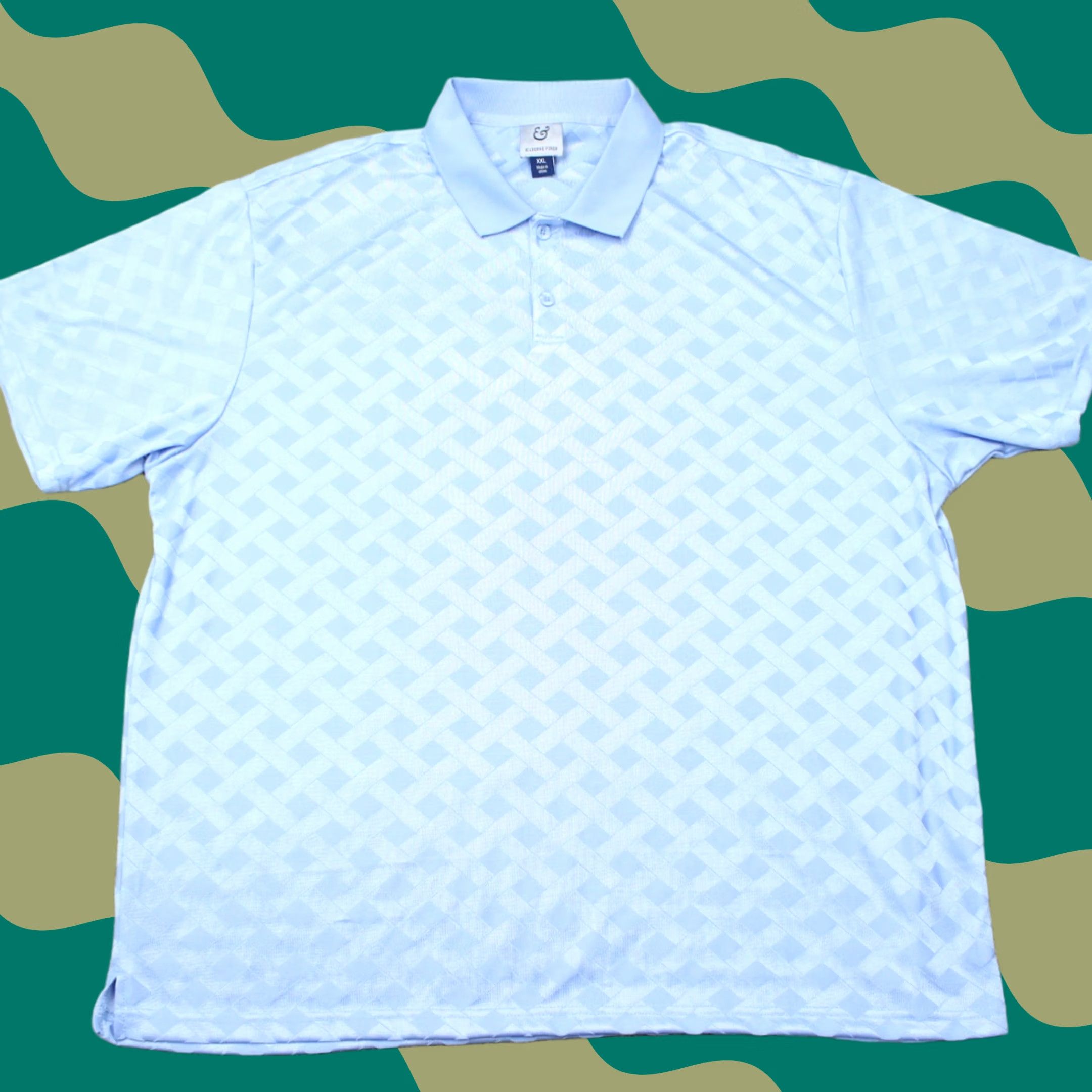 Vintage Kilburne Finch Polo Shirt Mens 2XL XXL Geometric Blue 100% Rayon Short Sleeve Polo Shirt Mens 2XL XXL Blue Geometric Rayon Short Sleeve Polo Shirt Size US XXL / EU 58 / 5 - 1 Thumbnail