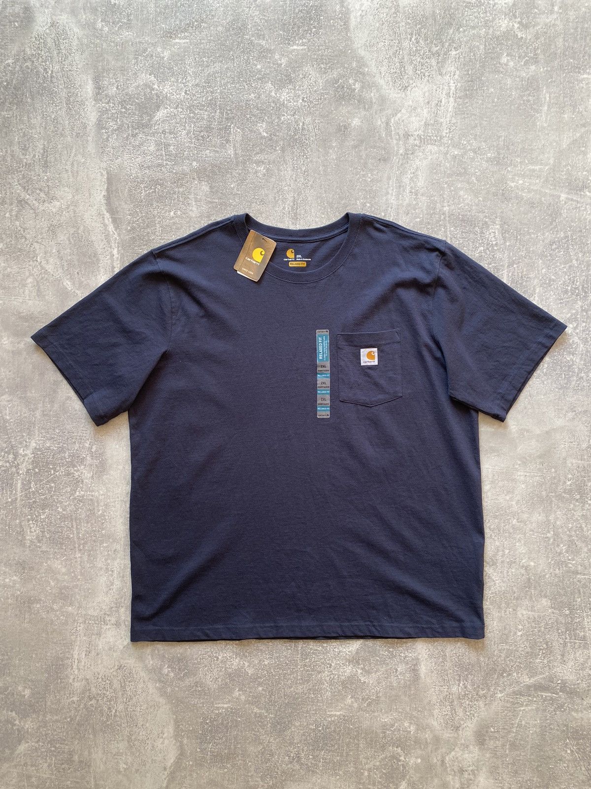Vintage New Carhartt Logo Pocket T-shirt Size US XXL / EU 58 / 5 - 1 Thumbnail