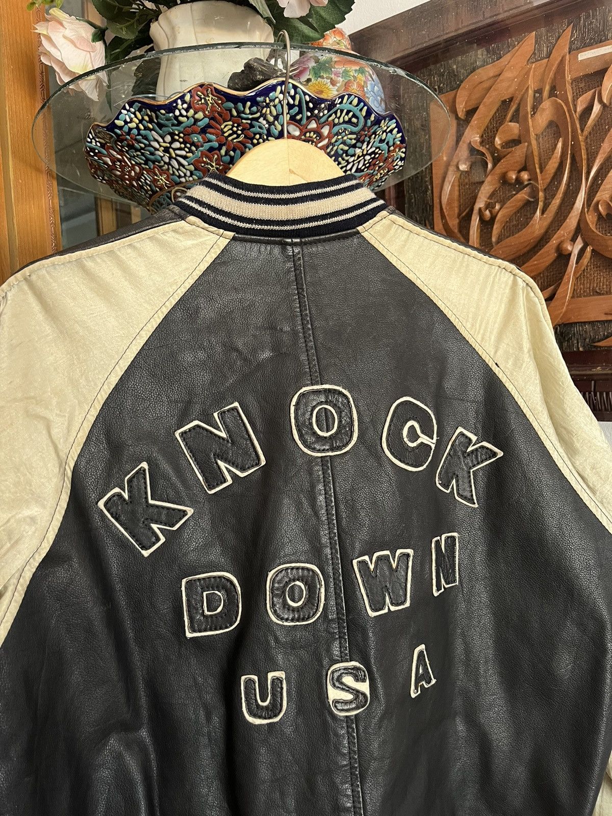Genuine Leather 80’s Knock Down USA Sheepskin Jacket Size US M / EU 48-50 / 2 - 2 Thumbnail