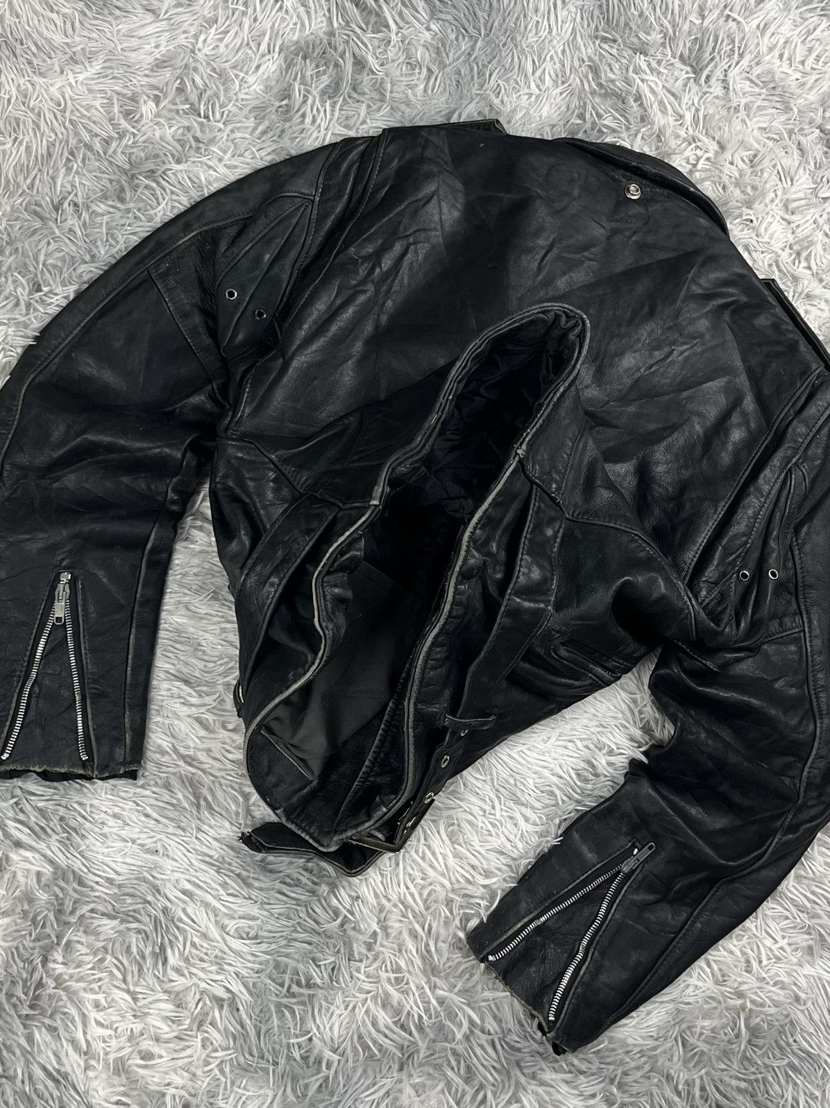 Schott Vintage Schott NYC Perfecto Leather Jacket Size 42 Size US L / EU 52-54 / 3 - 10 Thumbnail