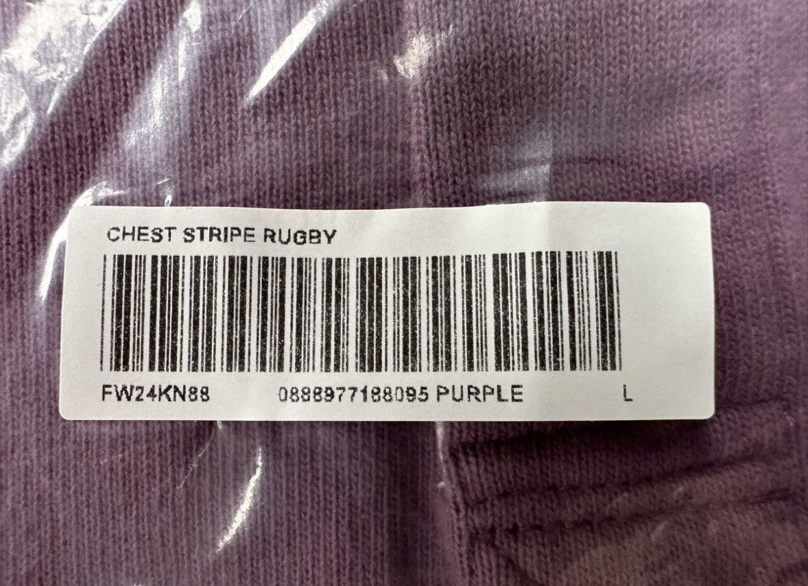 Supreme Supreme Chest Stripe Rugby Shirt Size US L / EU 52-54 / 3 - 3 Thumbnail