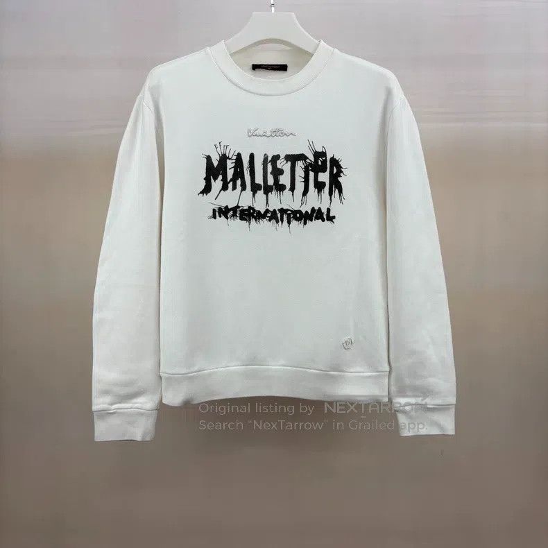 Louis Vuitton Louis Vuitton SS 24 monogrammed logo sweatshirt Size US L / EU 52-54 / 3 - 1 Thumbnail