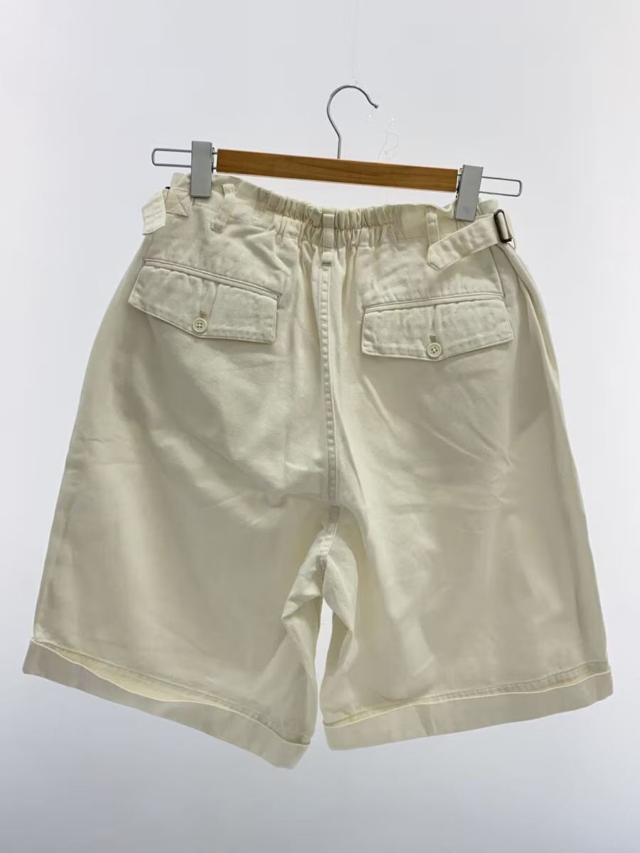 Yohji Yamamoto YOHJIYAMAMOTOY's for men's cotton/white/solid color shorts Size US 26 / EU 42 - 2 Thumbnail