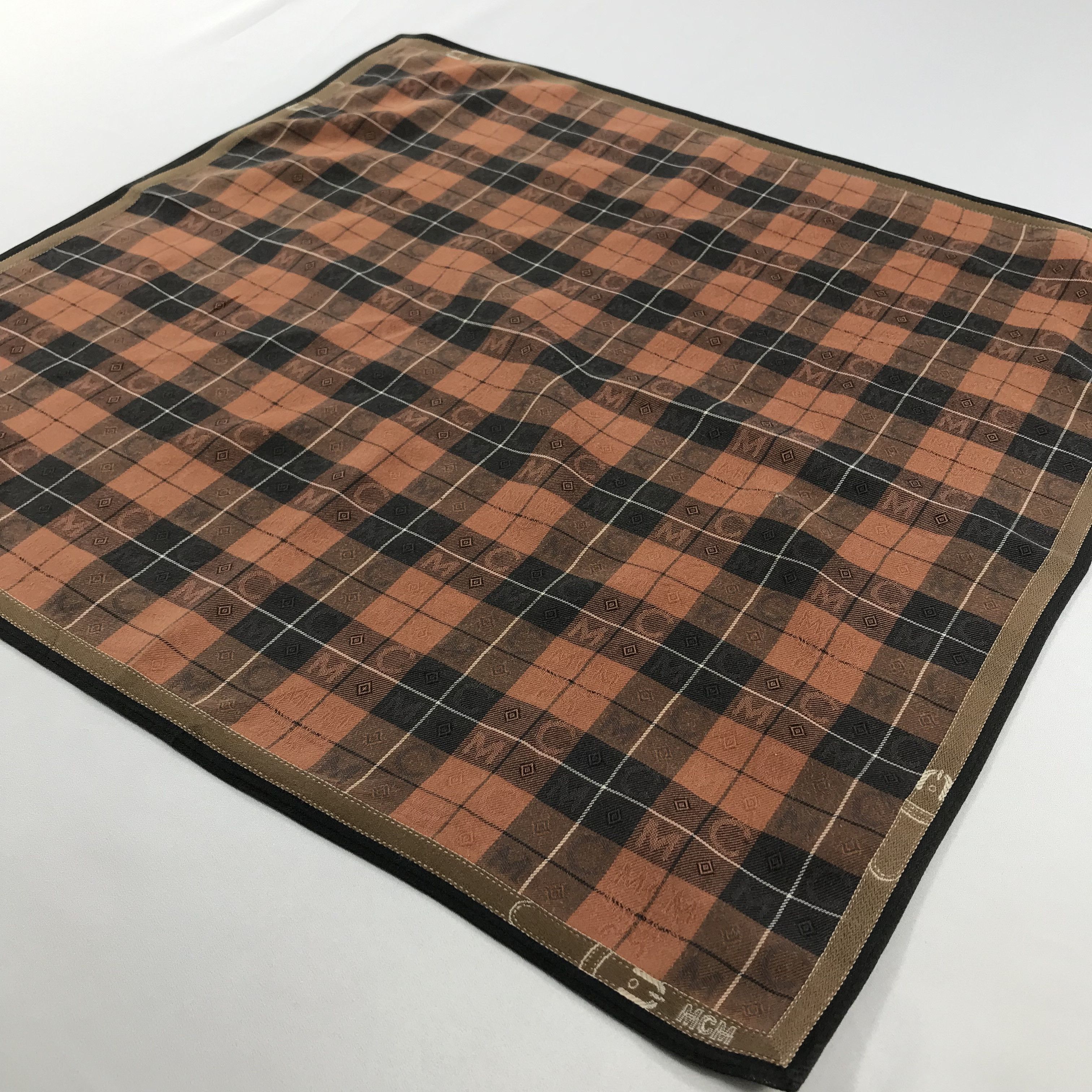 MCM × Vintage MCM Bandana / Handkerchief / Neckerchief - S2516 Size ONE SIZE - 2 Thumbnail
