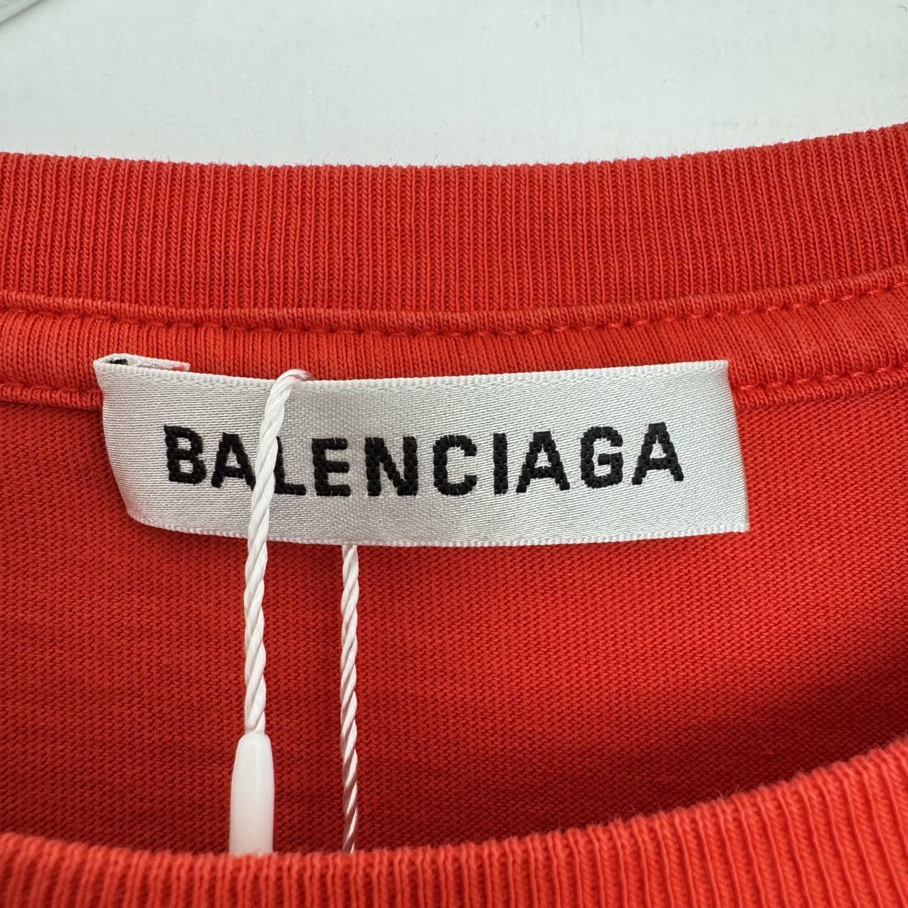 Balenciaga Balenciaga Logo Letter Emblem Short Sleeve T-shirt K26WX Size US M / EU 48-50 / 2 - 6 Thumbnail