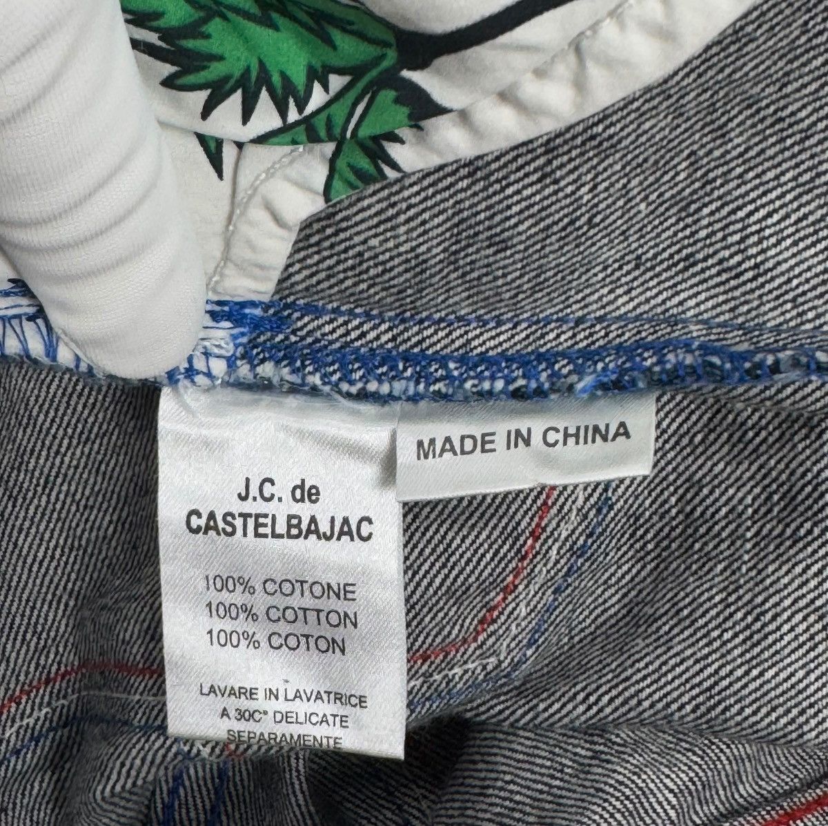 Jean Charles De Castelbajac Jean Charles De Castelbajac Jeans Printed size 38 Size 27" / US 4 / IT 40 - 20 Thumbnail