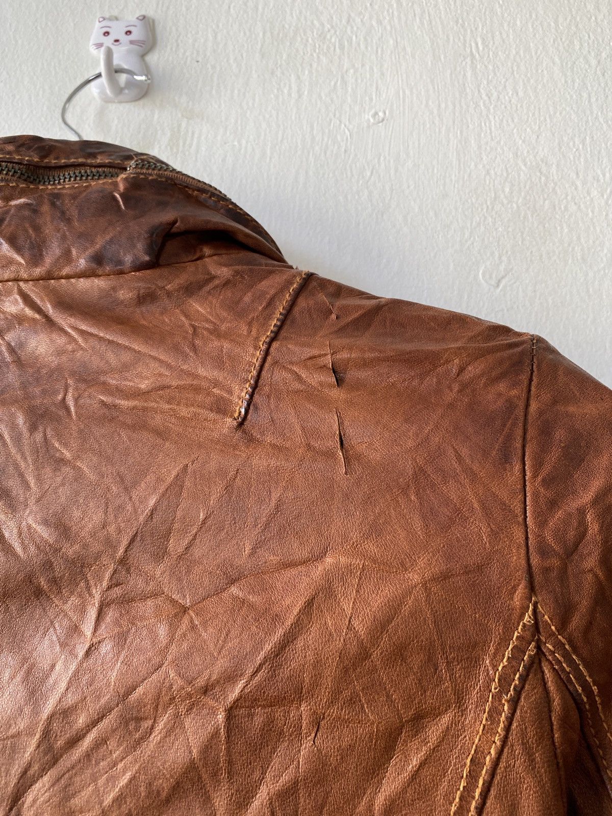 If Six Was Nine Japanese Brand GOA Multipocket Zipper Hoodie Leather Jacket Size US S / EU 44-46 / 1 - 12 Thumbnail