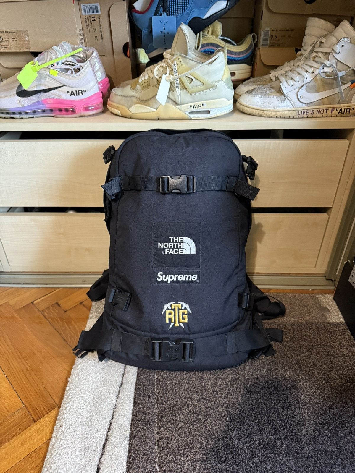 Supreme × The North Face Supreme x The North Face x RTG Backpack Black Size ONE SIZE - 4 Thumbnail