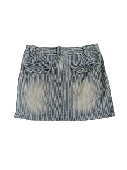 Japanese Brand Vintage Dip Drops Hickory Mini Skirt Japanese Brand Size 29" - 2 Thumbnail