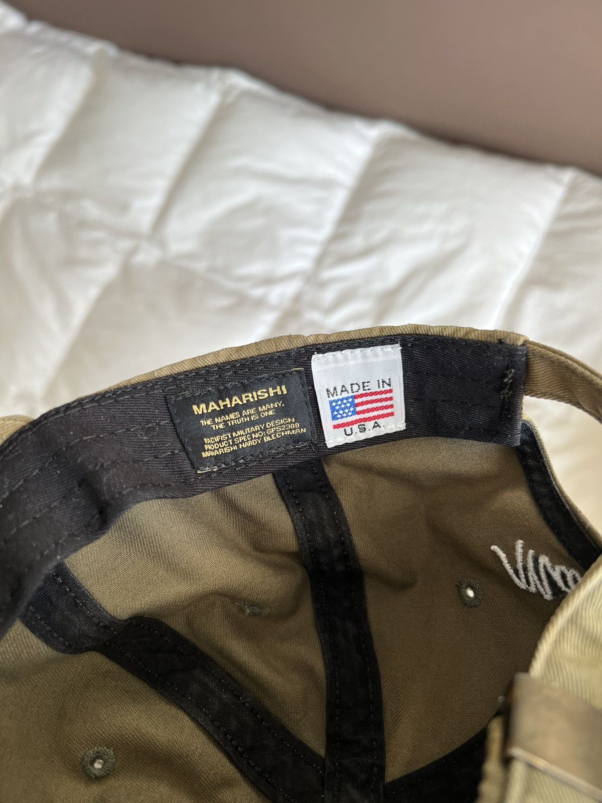 Maharishi × Vintage Maharishi Vintage Distressed Cap Size ONE SIZE - 6 Thumbnail