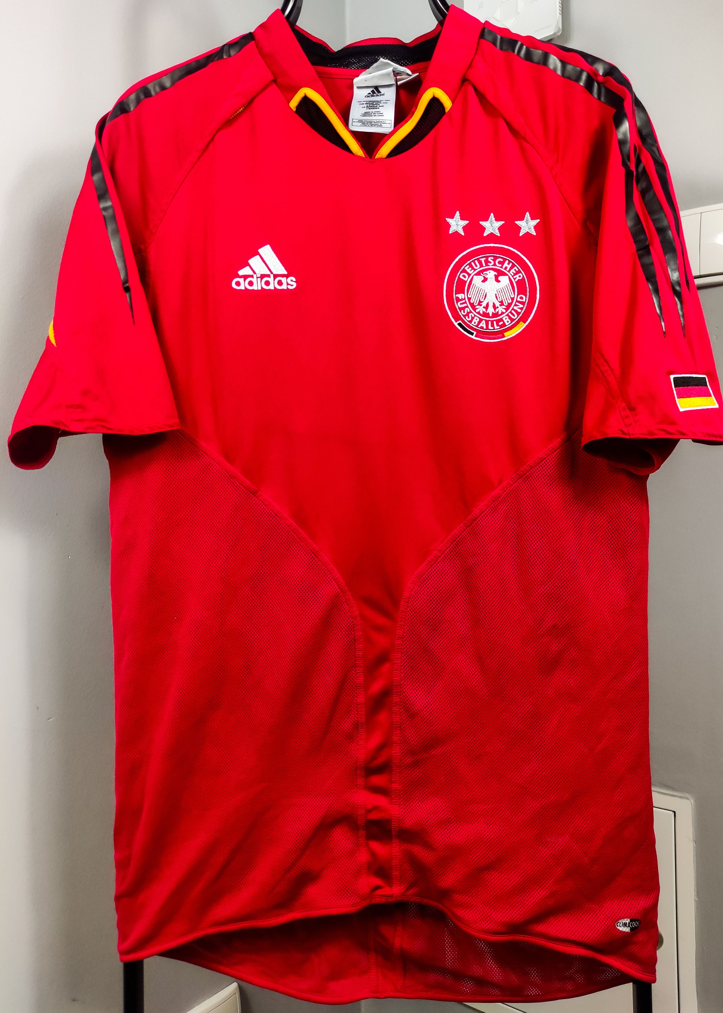 Adidas Germany NT 2004 2005 Adidas Third 3rd DFB National Team S Size US S / EU 44-46 / 1 - 1 Thumbnail
