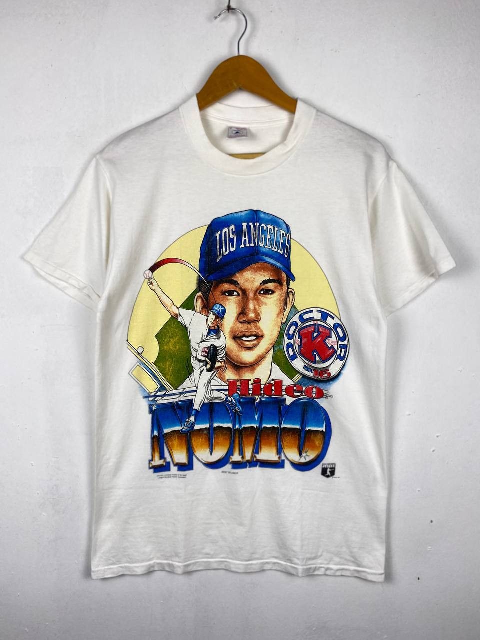 MLB vintage mlb hideo nomo tee nice design Size US M / EU 48-50 / 2 - 1 Thumbnail