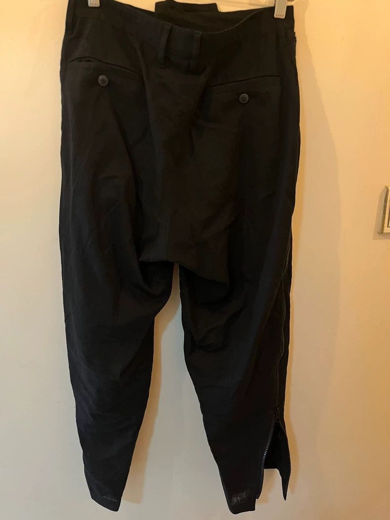 Yohji Yamamoto Yohji Yamamoto Yohji Yamamoto Summer Linen Pants with Zipp Size US 27 - 6 Thumbnail