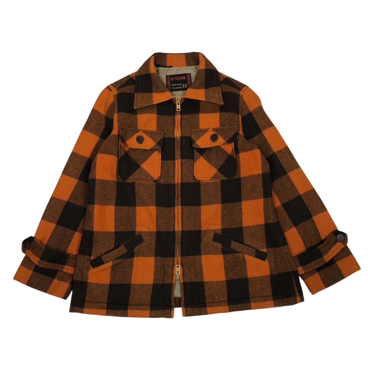 Japanese Brand 🔥VINTAGE WOOL CHORE JACKET MCGREGOR TARTAN ISSEY MIYAKE Size US M / EU 48-50 / 2 - 1 Thumbnail
