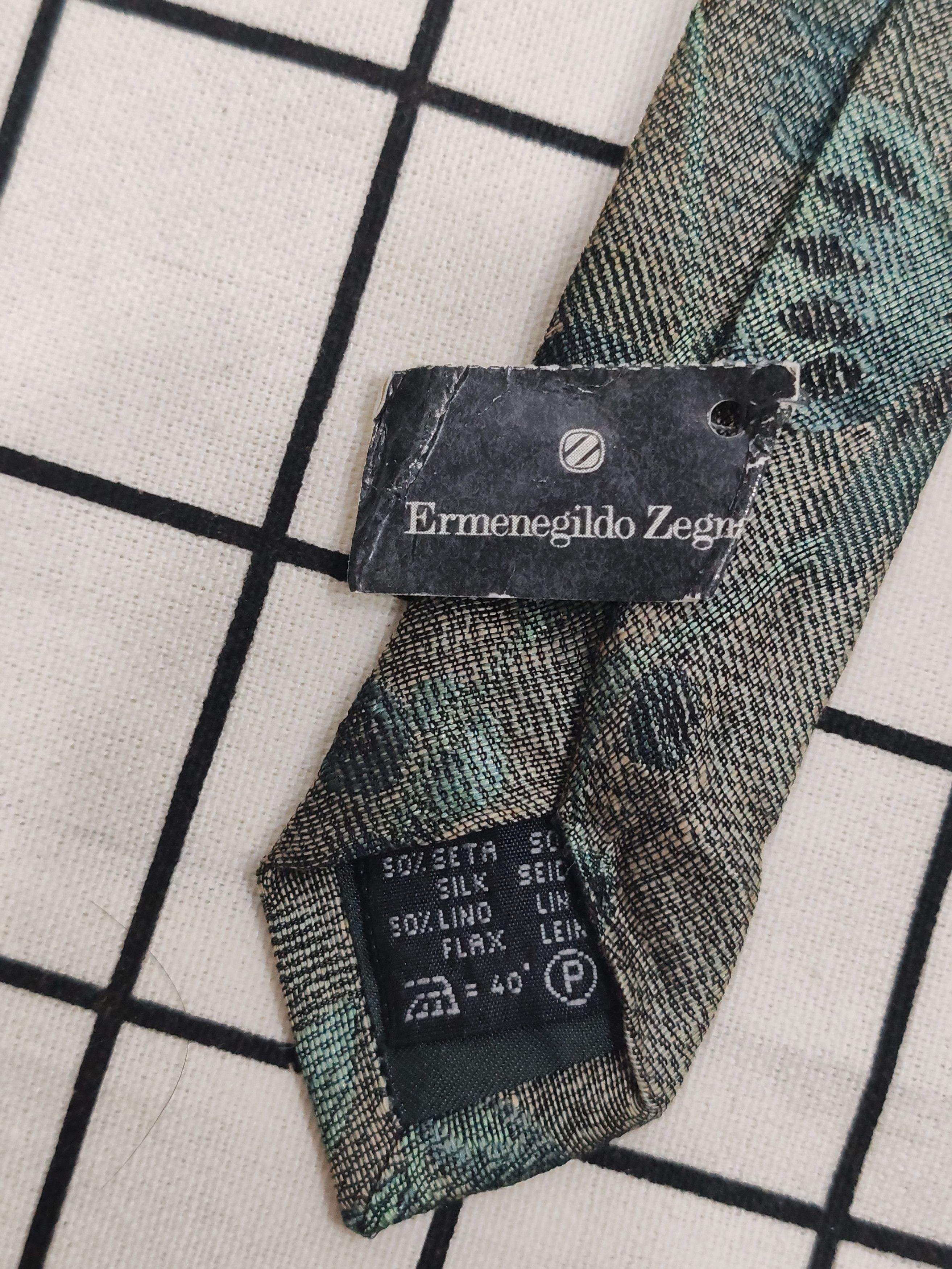 Ermenegildo Zegna Ermenegildo Zegna Classic Rare Design Gray For Men Size ONE SIZE - 7 Thumbnail