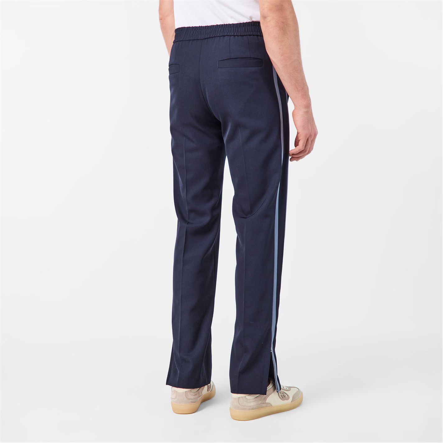 Gucci o1g2r1mq0426 Embroidered Wool Twill Trousers in Blue Size US 32 / EU 48 - 5 Thumbnail