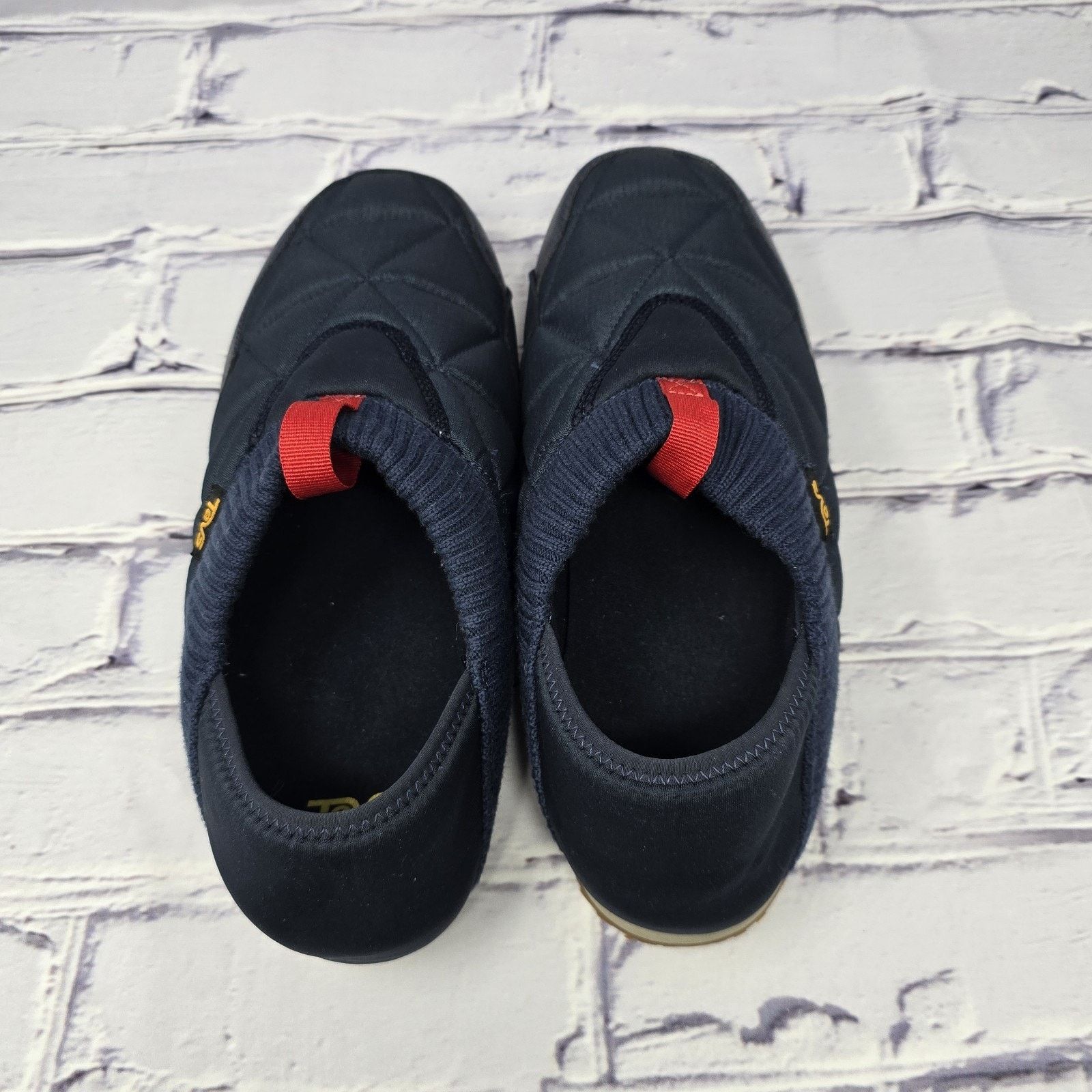 Teva TEVA ReEmber Moc Eclipse Mens 12 Navy Quilted Slip On Shoes Size US 12 / EU 45 - 11 Thumbnail