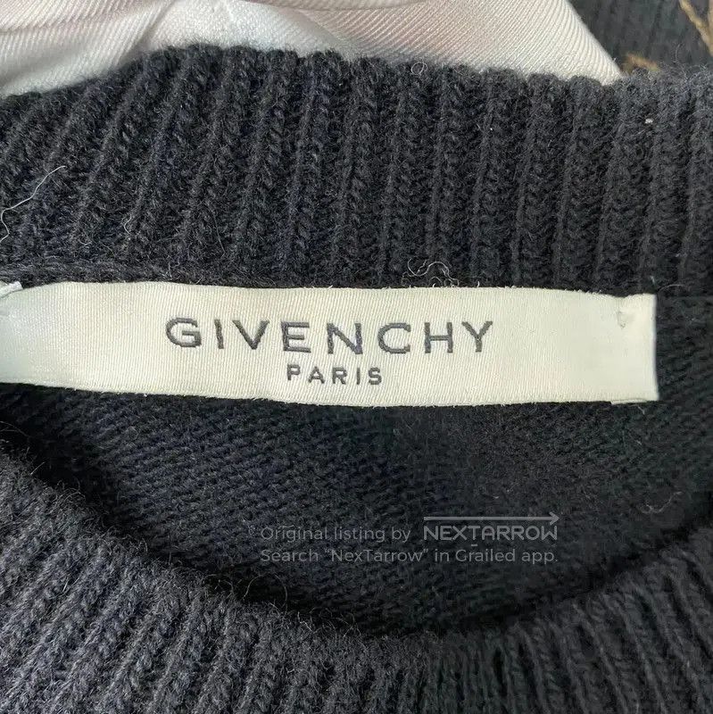 Other Givenchy Color Block Wool Long Sleeve Sweatshirt . Size XS / US 0-2 / IT 36-38 - 4 Thumbnail