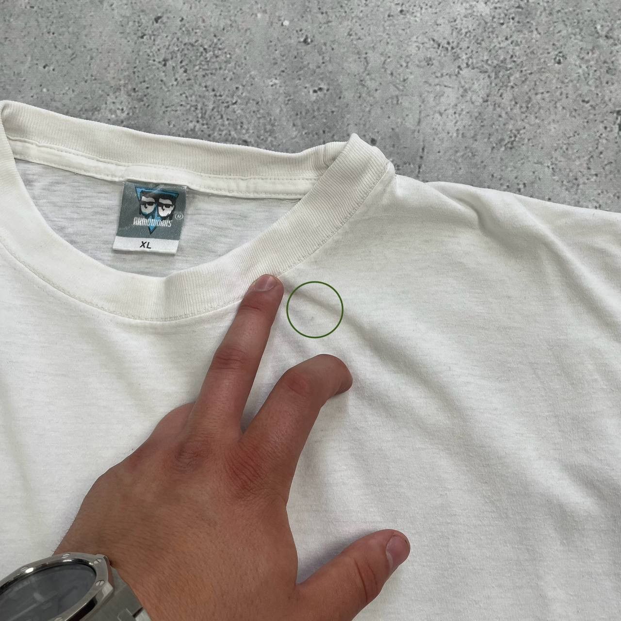 Vintage Vintage 2000s Blank T Shirt White Size XL Size US XL / EU 56 / 4 - 10 Thumbnail