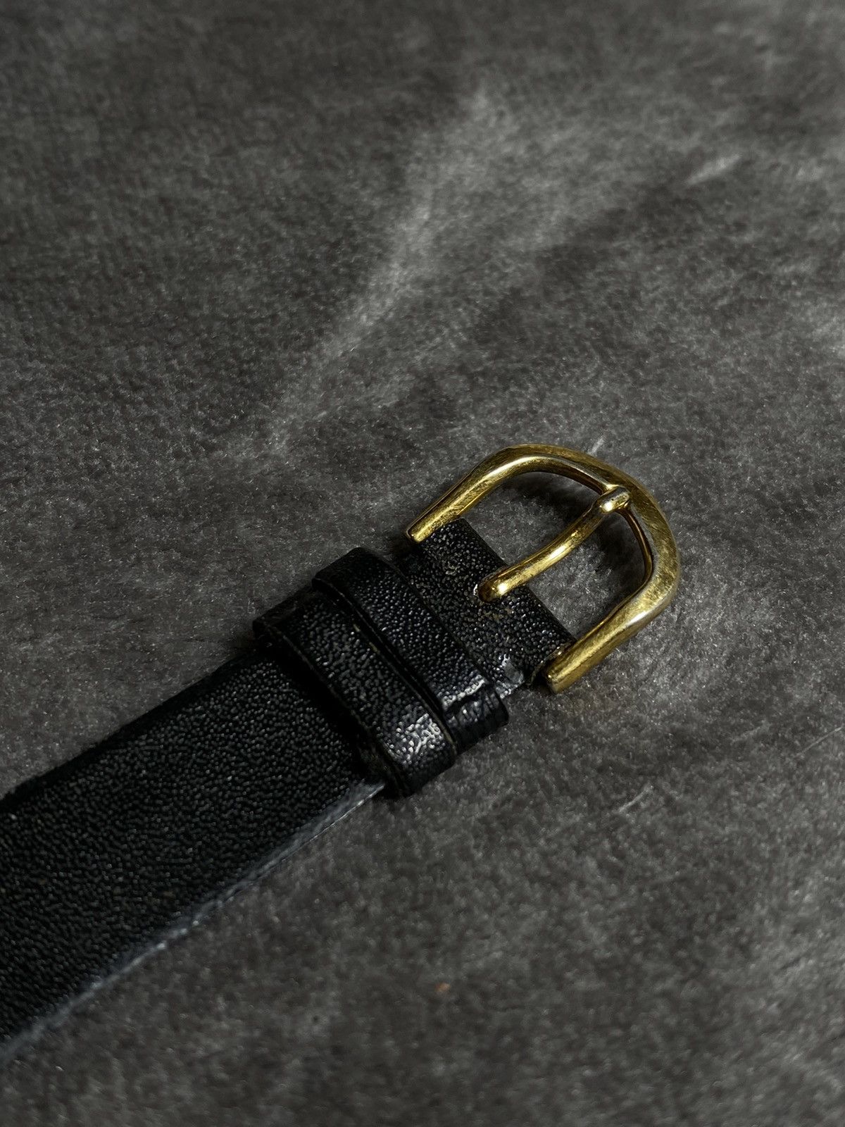 Vintage Futuristic Vintage Japan Style Watch Work 100% Black & Gold Size ONE SIZE - 4 Thumbnail