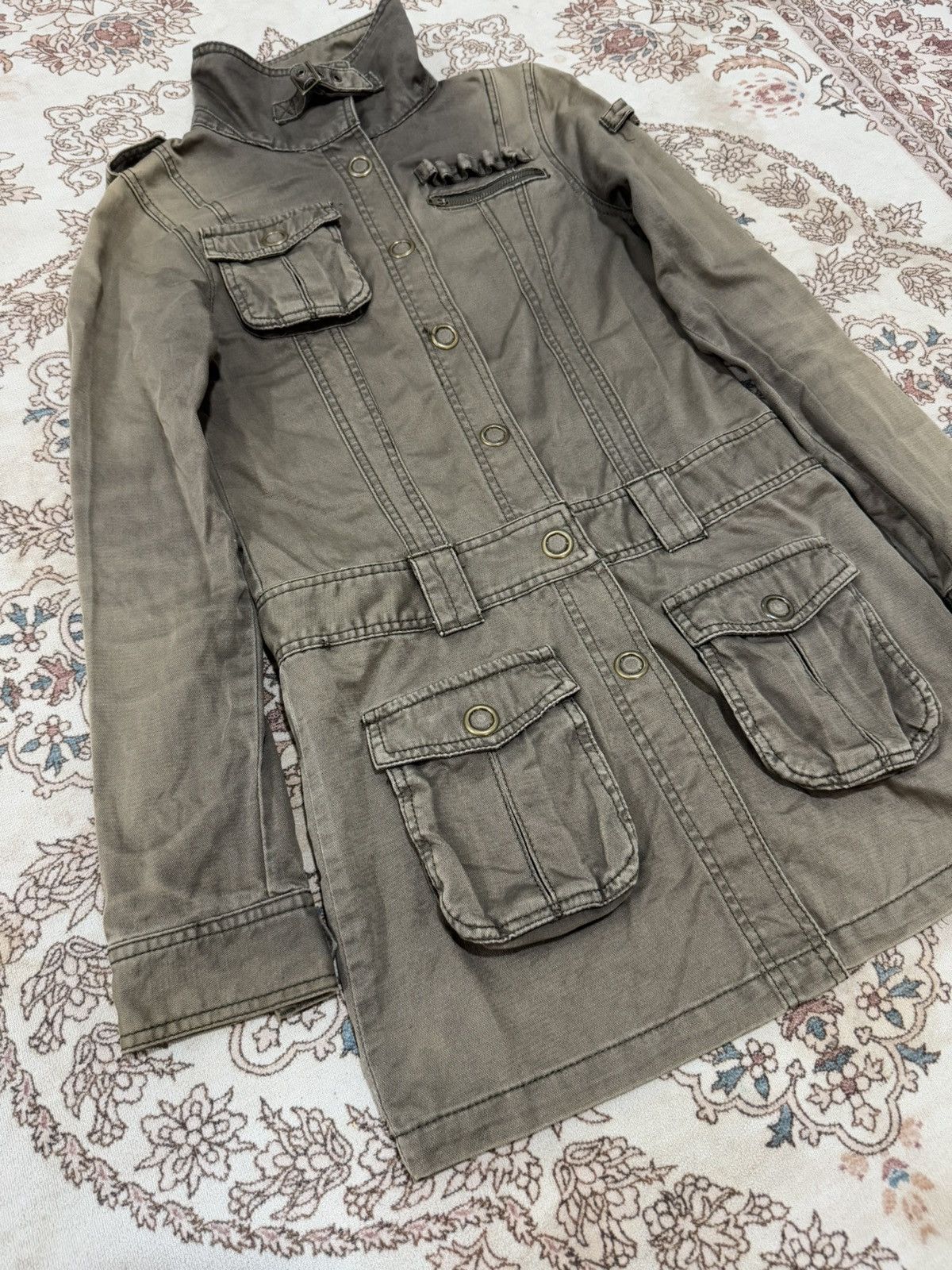 Japanese Brand × Vintage Vintage Upper Break Military Design Parka Jacket Size S / US 4 / IT 40 - 2 Thumbnail
