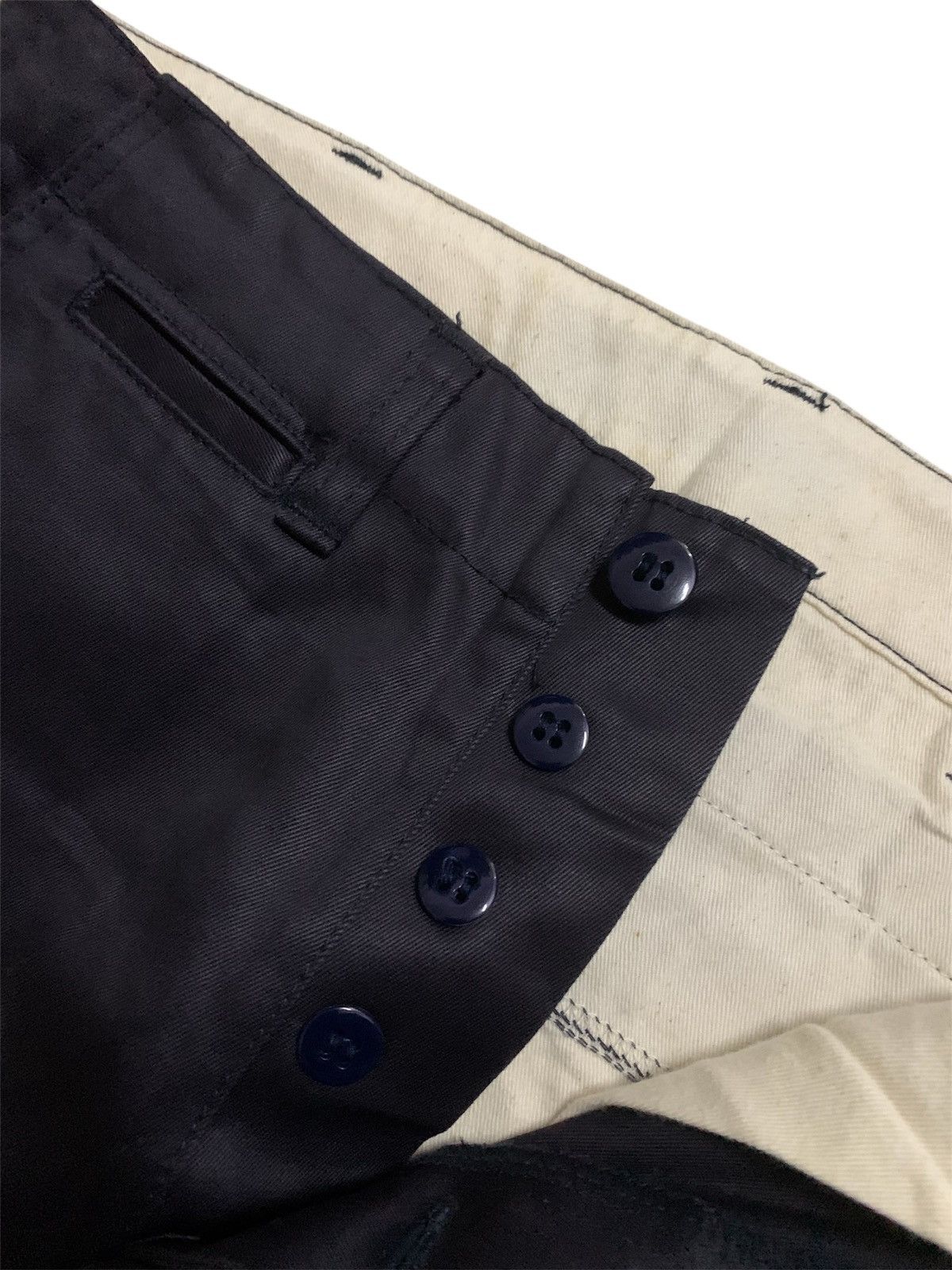 Beams Plus 💥Beams Boy Japan Trousers Navy Pant Size US 28 / EU 44 - 4 Thumbnail