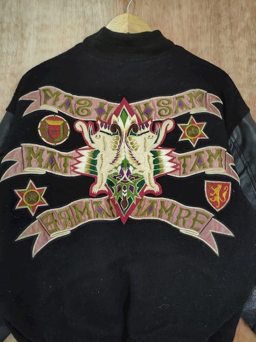 Kansai Yamamoto RARE Kansai Yamamoto O2 varsity japan vtg jacket #4204 DLAL Size US M / EU 48-50 / 2 - 11 Thumbnail