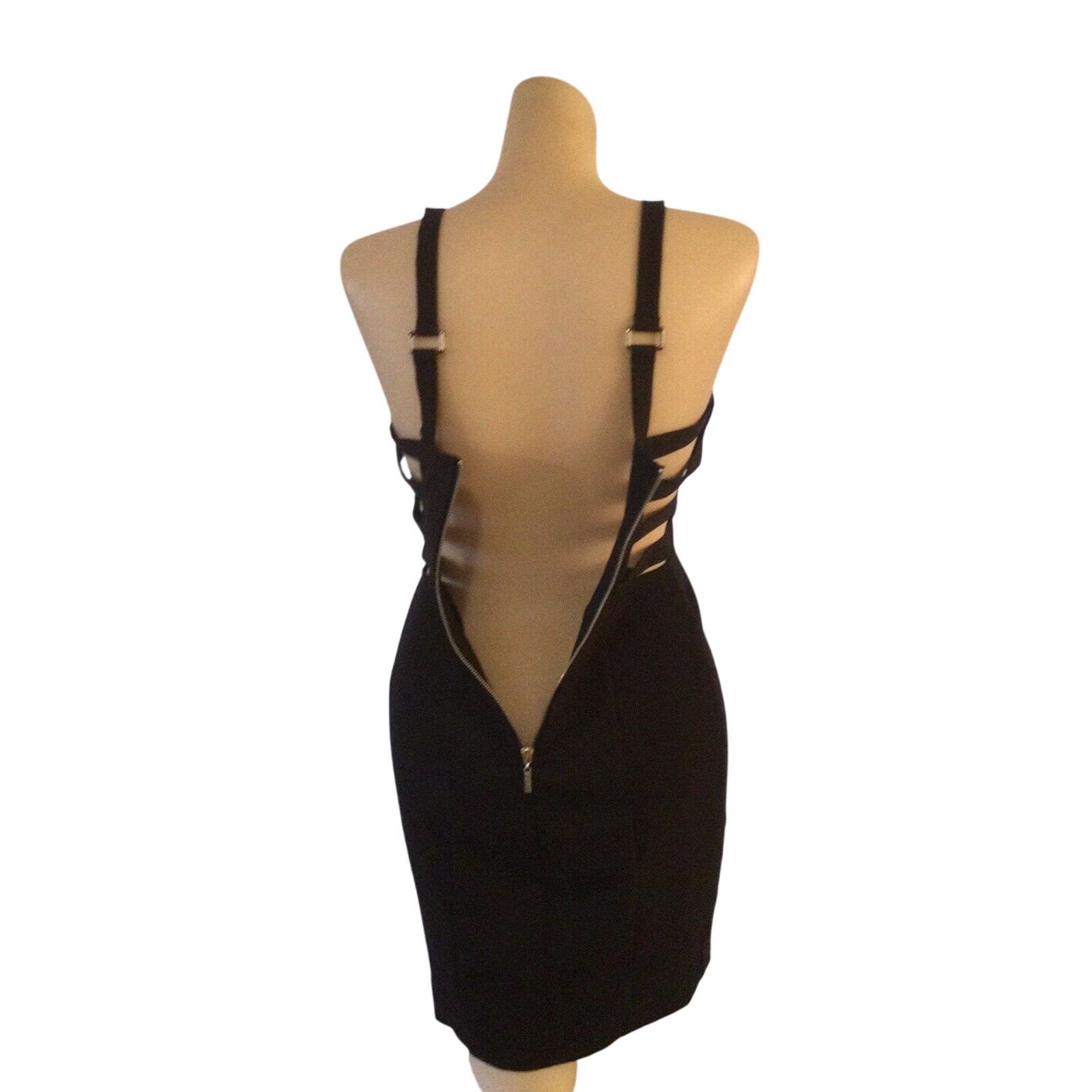 Other Charlotte Russe Black Side/Back Cut Out Dress Size Small Size S / US 4 / IT 40 - 10 Thumbnail