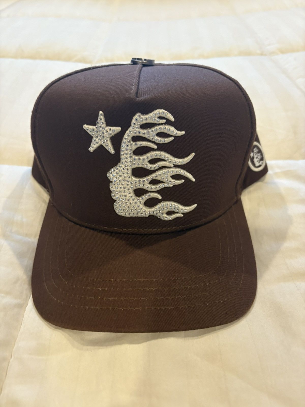Designer × HELLSTAR × Streetwear Hellstar OG Logo Rhinestone