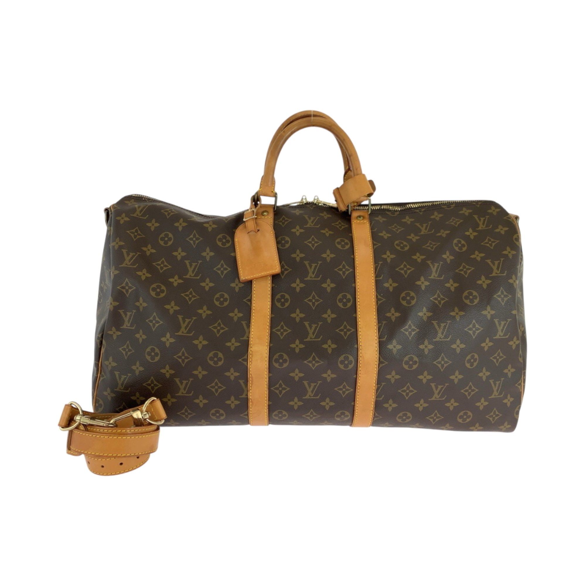 Louis Vuitton Louis Vuitton Keepall Bandouliere 55 travel Size ONE SIZE - 1 Thumbnail
