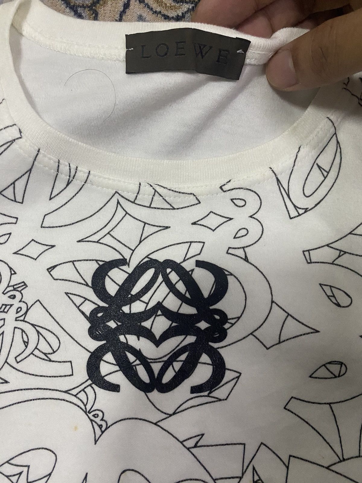 Loewe Loewe Anagram Fullprint tee Size S / US 4 / IT 40 - 5 Thumbnail