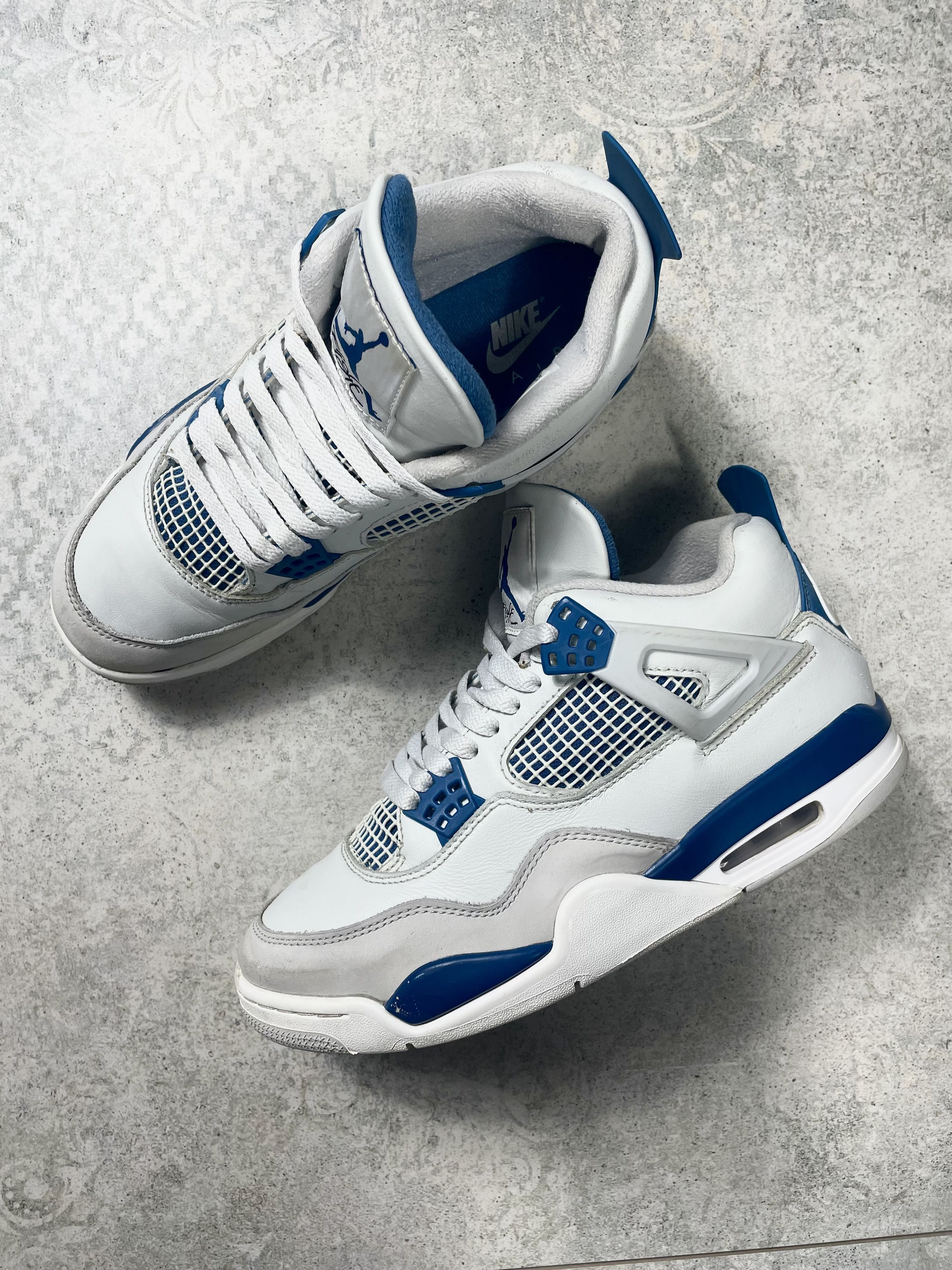 Nike Nike Air Jordan 4 Military Blue Size US 9 / EU 42 - 1 Thumbnail